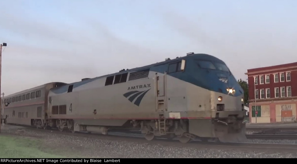 Late Amtrak 58